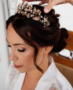 Penteado noiva penteado festa casamento Bride hairstyle